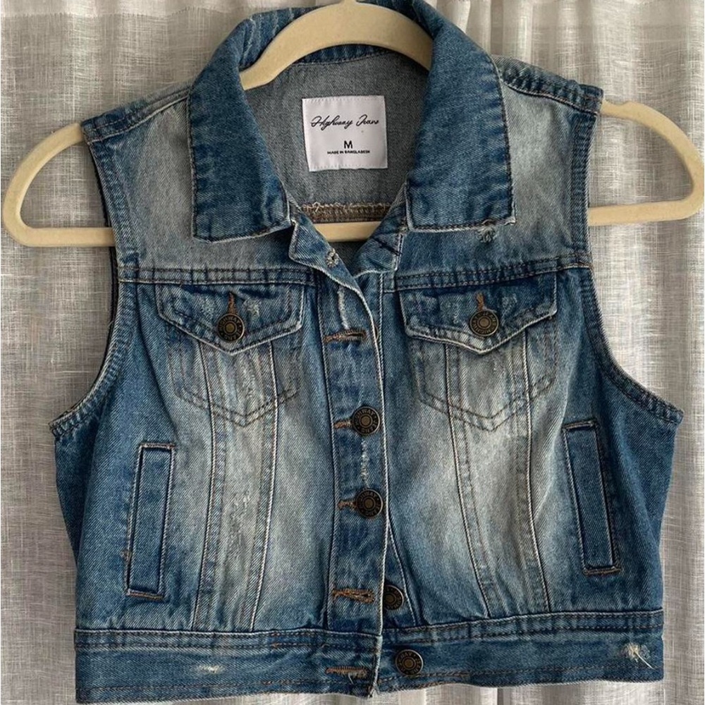 Highway jeans denim vest